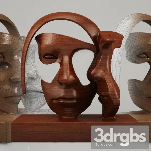 Face Sculpture 3D Model Download
