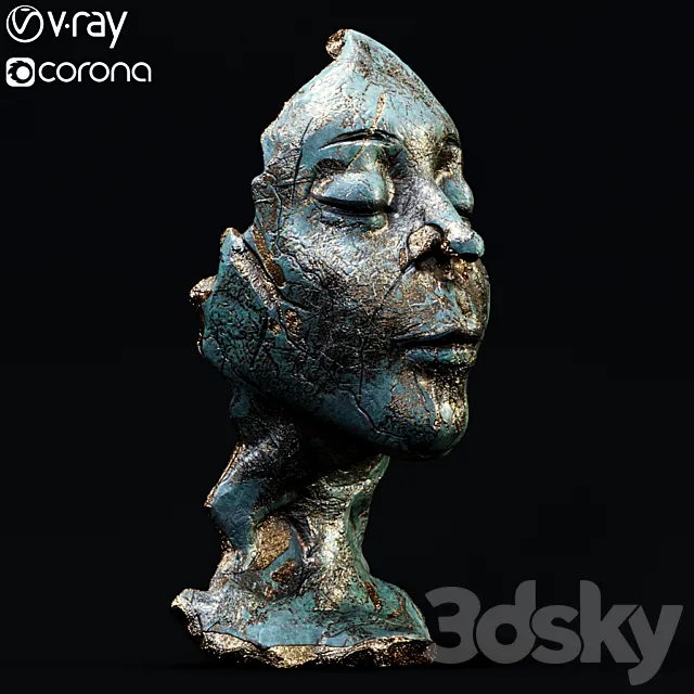 Face Sculpture_2 3DModel Face Sculpture_2 3DModel