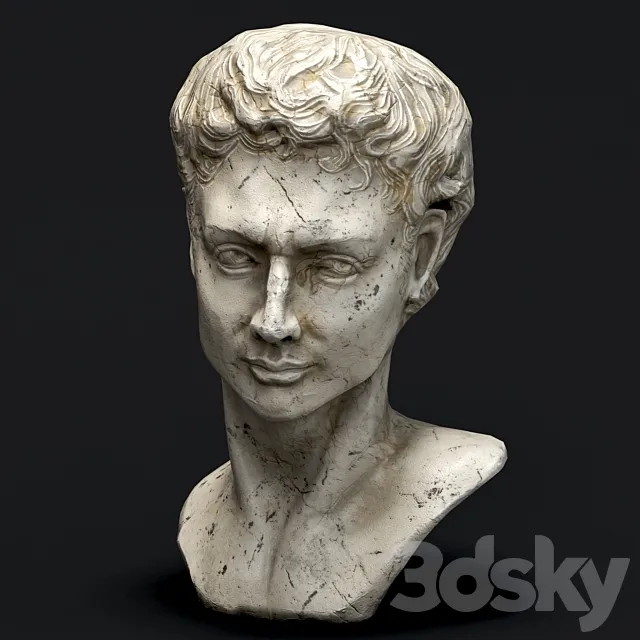 Face statue 3DModel