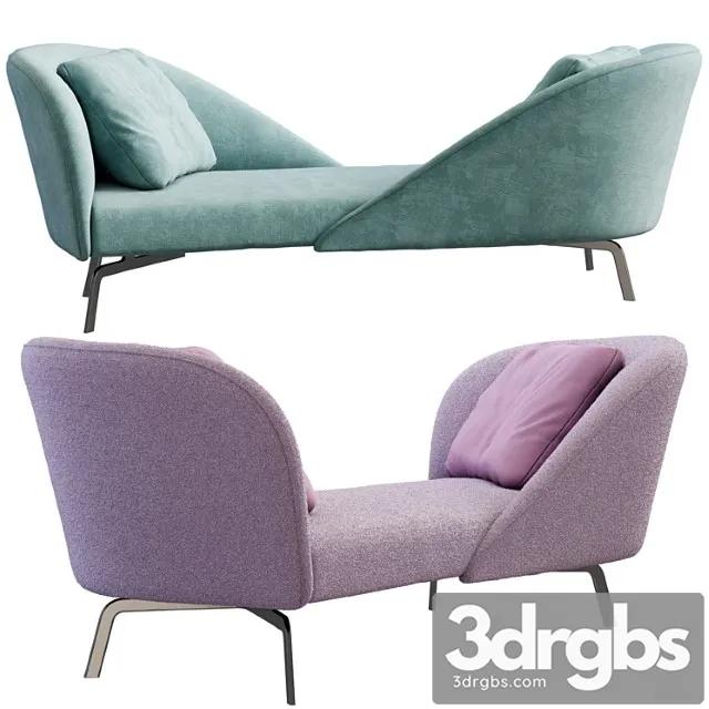 Face to face by tacchini 2 3D Model Download