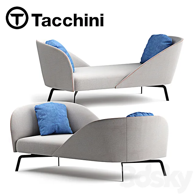 Face To Face by Tacchini 3DModel Face To Face by Tacchini 3DModel