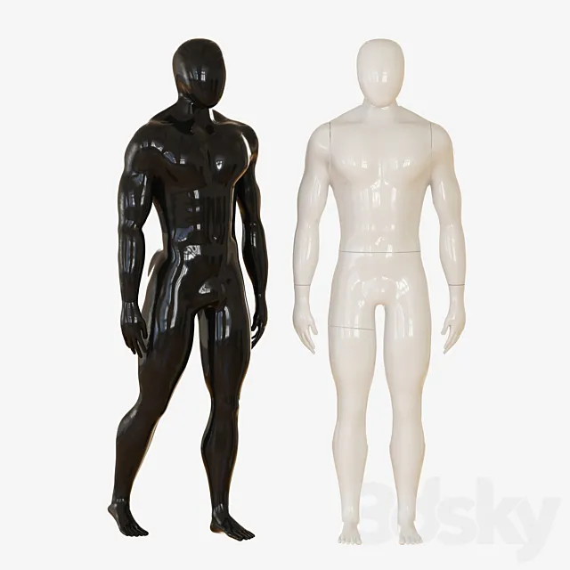 Faceless Mannequin 3D Model