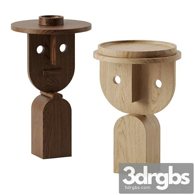 Faces side tables by sancal Faces side tables by sancal