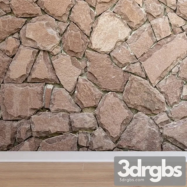 Facing stone (stone 017) 3D Model Download