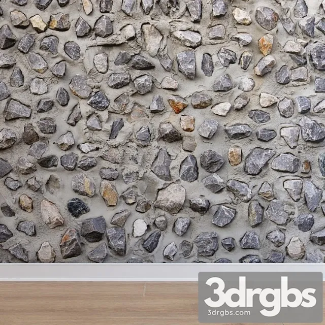 Facing stone (stone 020) 3D Model Download