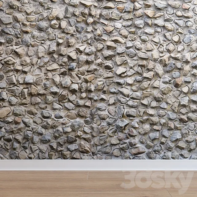 Facing Stone (Stone_010) 3DModel