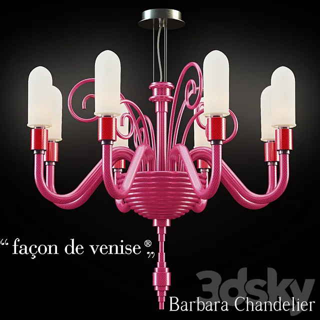 Facon de Venise. Barbara Chandelier 3DModel
