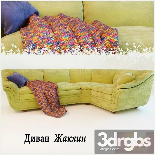 Factory Leaves Sofa by Jacqueline Uglovoy 3D Model Download Factory Leaves Sofa by Jacqueline Uglovoy 3D Model Download