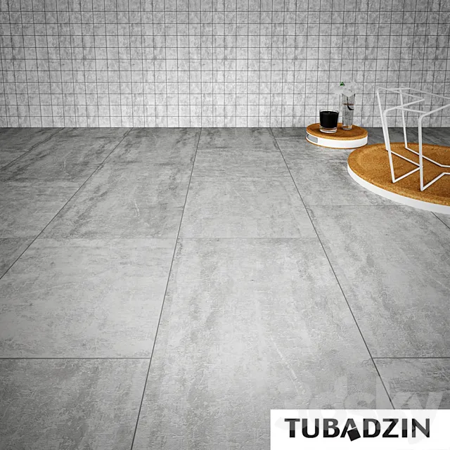 Factory TUBADZIN. articles CEMENT WORN and BERLIN TEMPELHOF 3DModel Factory TUBADZIN. articles CEMENT WORN and BERLIN TEMPELHOF 3DModel
