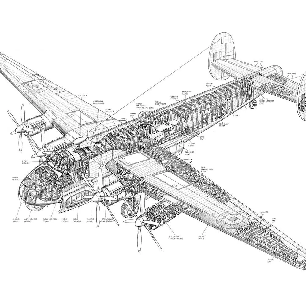 Factura – Drawing – plane 3D Model Factura – Drawing – plane 3D Model