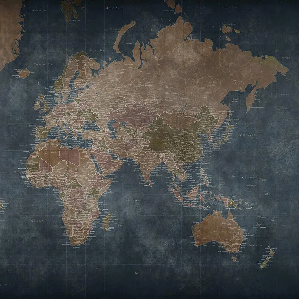 Factura – World map 3D Model Factura – World map 3D Model