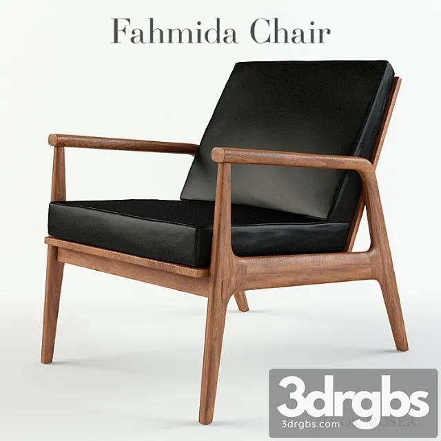 Fahmida Chair 3D Model Download Fahmida Chair 3D Model Download