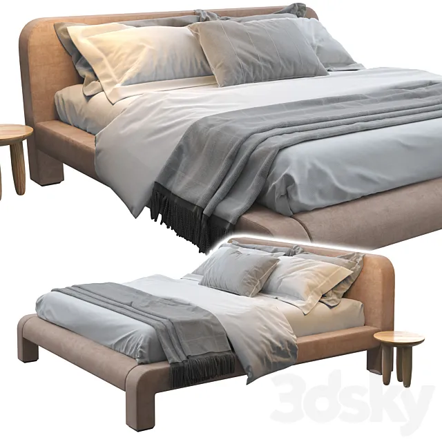 Faina Design Toptun Bed 3DModel Faina Design Toptun Bed 3DModel
