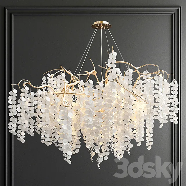 Fairytree branching chandelier 3D Model Fairytree branching chandelier 3D Model