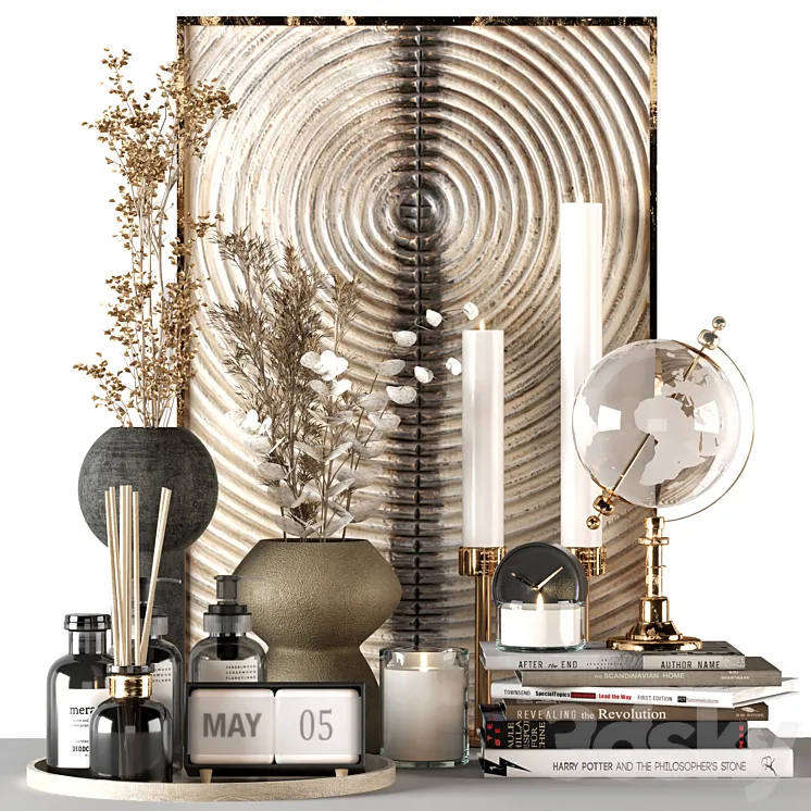 Fall decorative set 1st-fall 3D Model Free Download Fall decorative set 1st-fall 3D Model Free Download