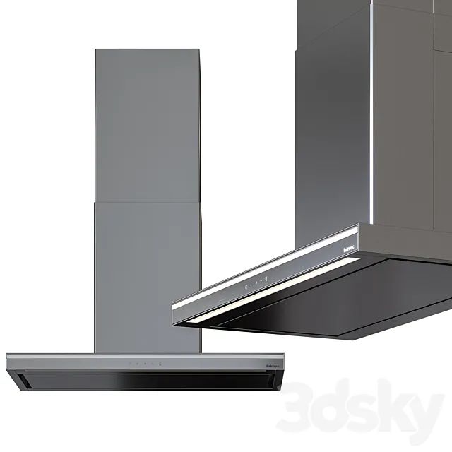 Falmec Lumina NRS Silence 3DModel Falmec Lumina NRS Silence 3DModel