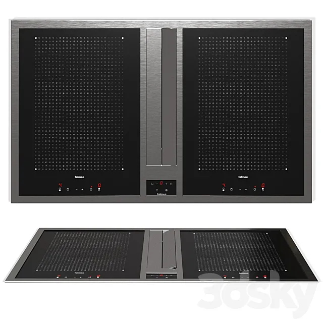 Falmec MODULA _ M1 Hob 3D Model Falmec MODULA _ M1 Hob 3D Model
