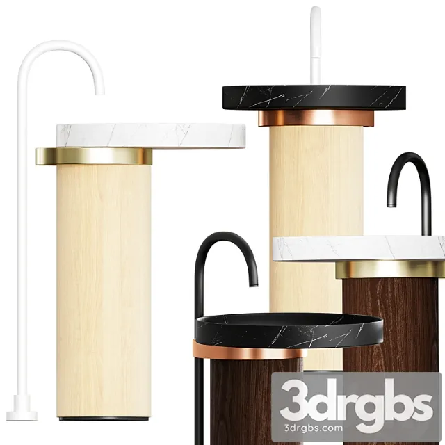 Falper Eccentrico Washbasin 2 3D Model Download Falper Eccentrico Washbasin 2 3D Model Download