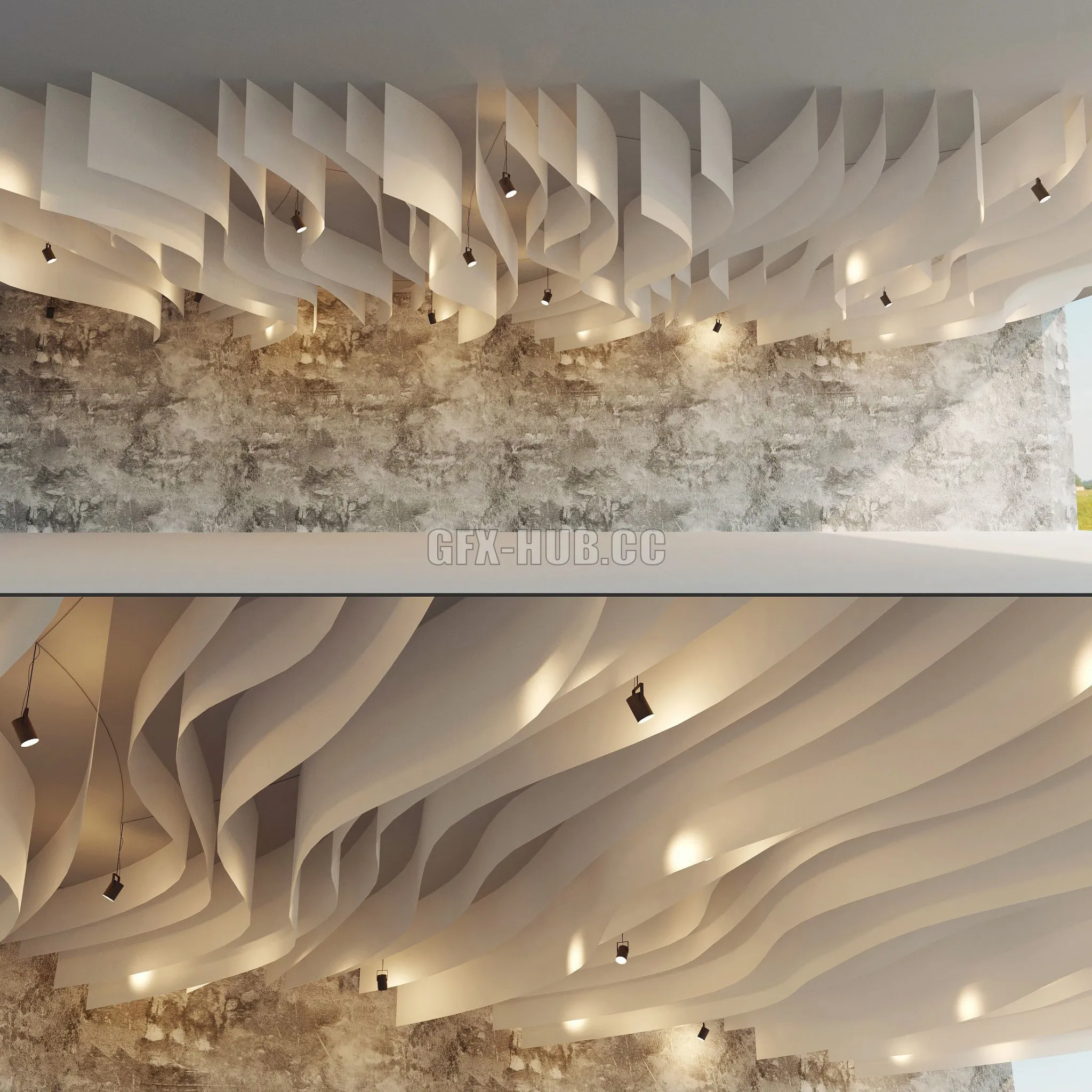 False Ceiling 19 3D Model False Ceiling 19 3D Model