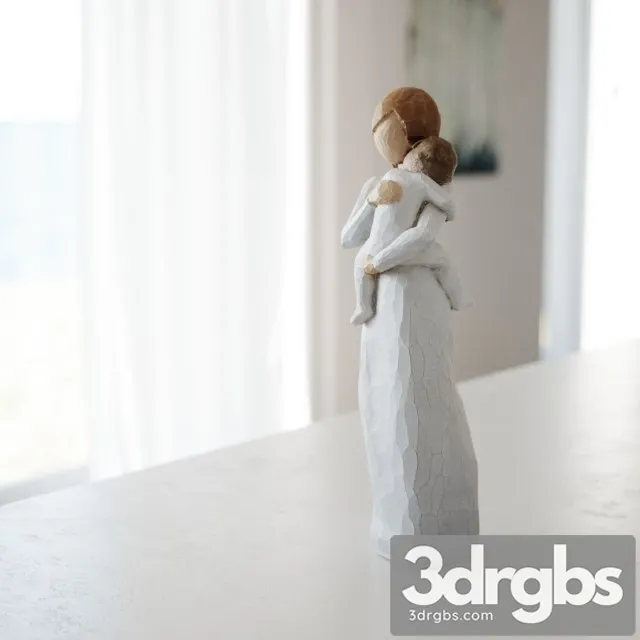 Family Figurine 01 3D Model Download