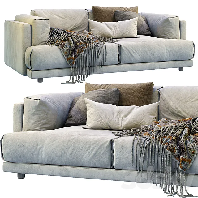 Family Lounge by Living Divani 3D Model Family Lounge by Living Divani 3D Model