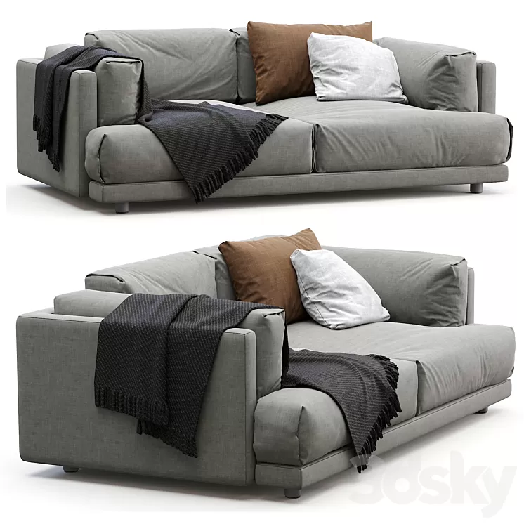 Family Lounge by Living Divani 3D Model