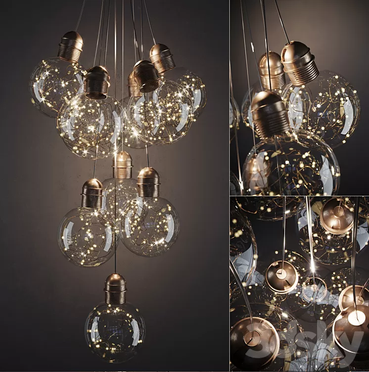 FANCYLIGHTING_LED Bulb 3D Model FANCYLIGHTING_LED Bulb 3D Model