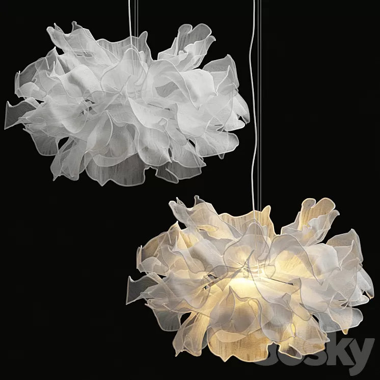 Fandango suspension hanging lamp 3D Model Fandango suspension hanging lamp 3D Model