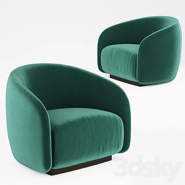 Fanny armchair by Casa Fendi 3DModel