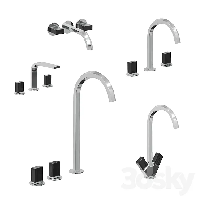 Fantini Venezia sink faucet collection 3D Model