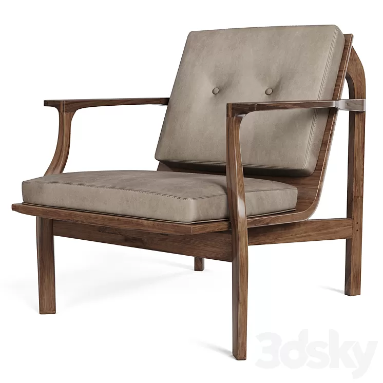 Faolchu Cuillin LOUNGE CHAIR 3D Model Faolchu Cuillin LOUNGE CHAIR 3D Model