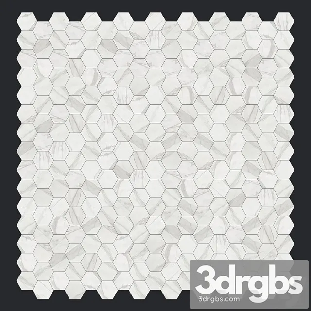 Fap roma calacatta esagono 3D Model Download