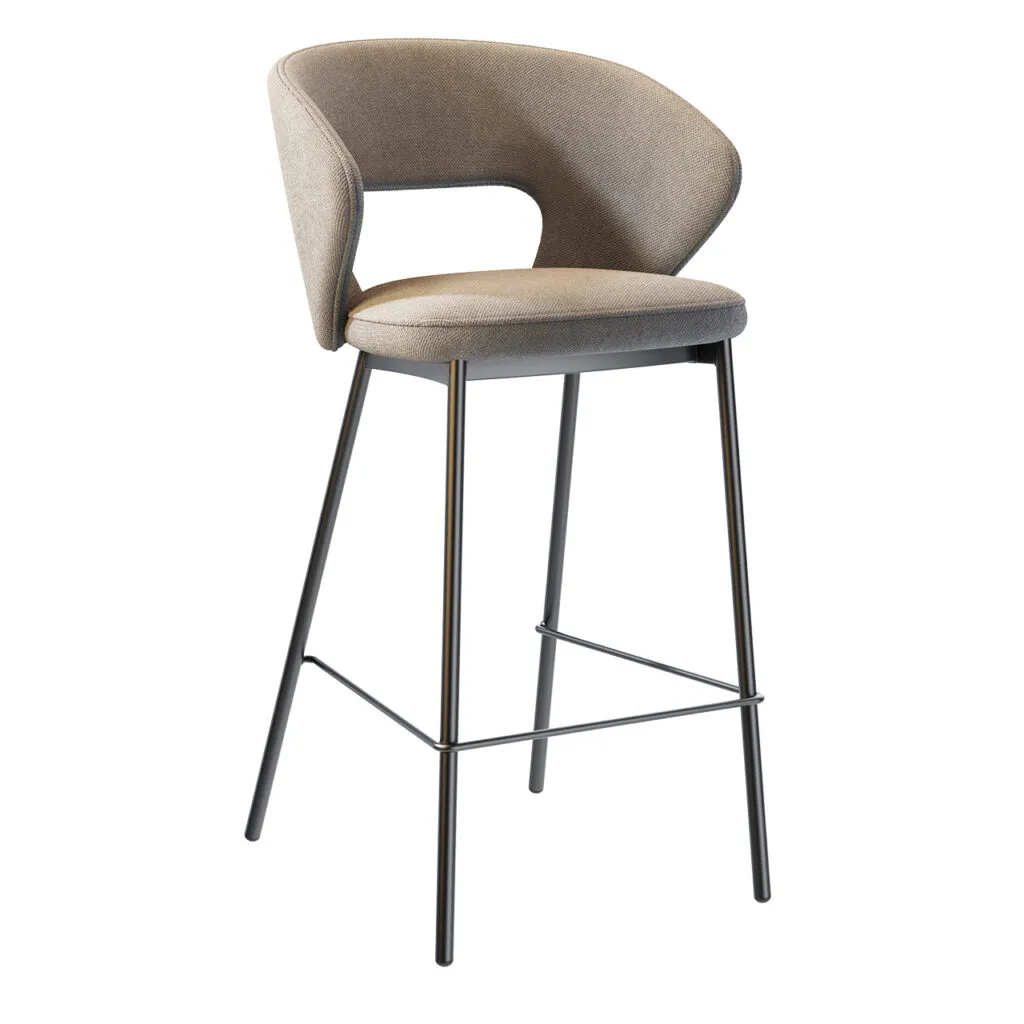 Fard Metal 668 Barstool by Origins 1971