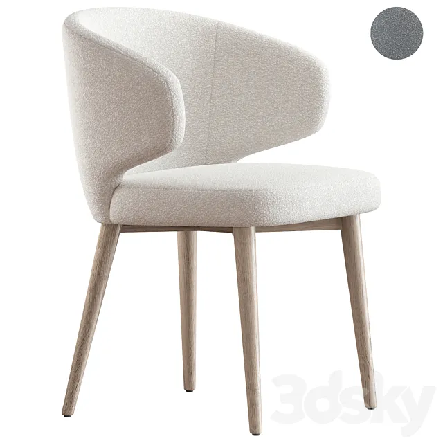 Fargo armchair by Skdesign 3D Model