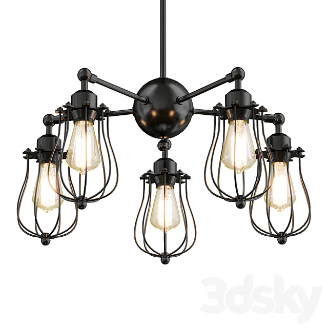 Farmhouse wire cage 3D Model