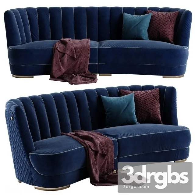 Farnese Sofa 3D Model Download Farnese Sofa 3D Model Download