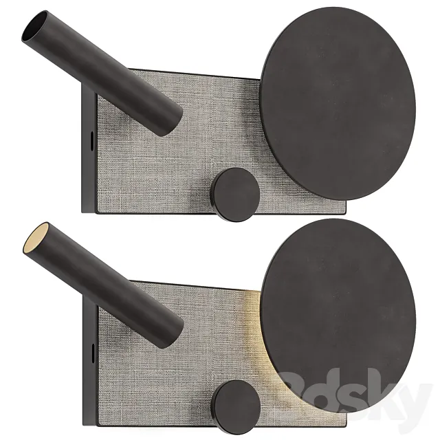 Faro Barcelona Klee LED wall lamp 3DModel Faro Barcelona Klee LED wall lamp 3DModel