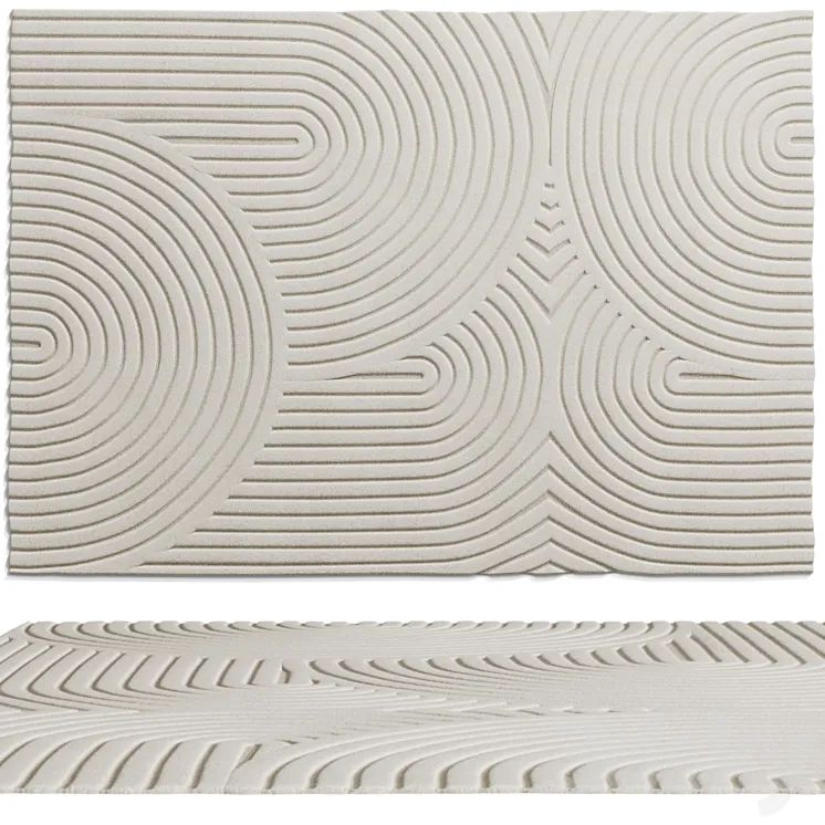 Fathir Geometric by Wayfair 3D Model Free Download