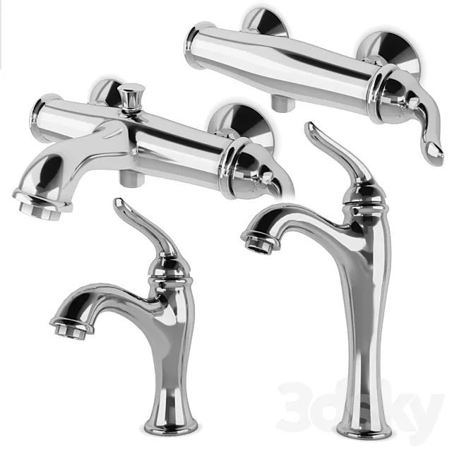 faucet belbagno tiffany 3D Model
