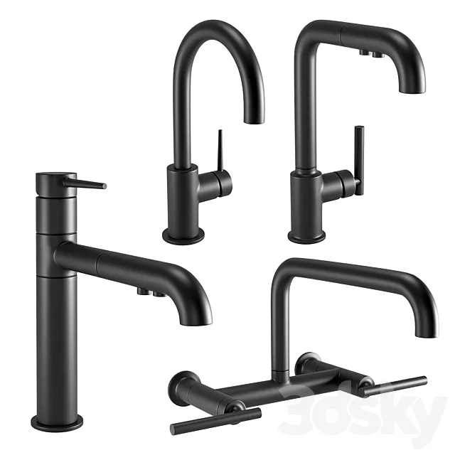 Faucet set 2 3DModel