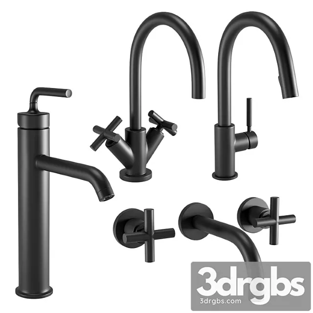 Faucet Set 3 3D Model Download