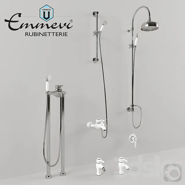Faucets Emmevi. collection of Tiffany. 3DModel