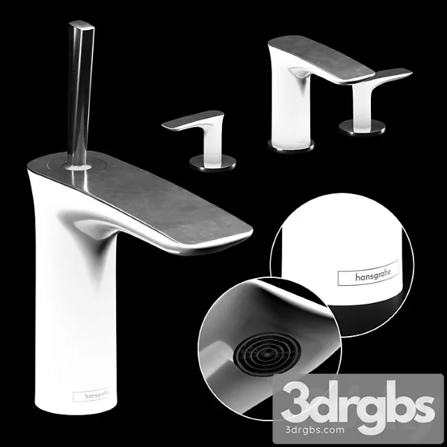 Faucets For Pura Vida Hansgrohe 3D Model Download