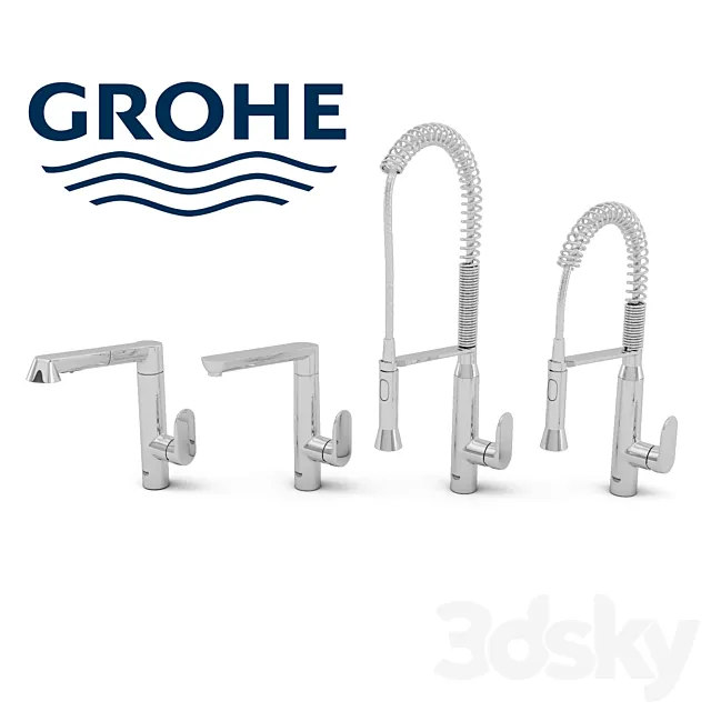 Faucets GROHE K7 3D Model