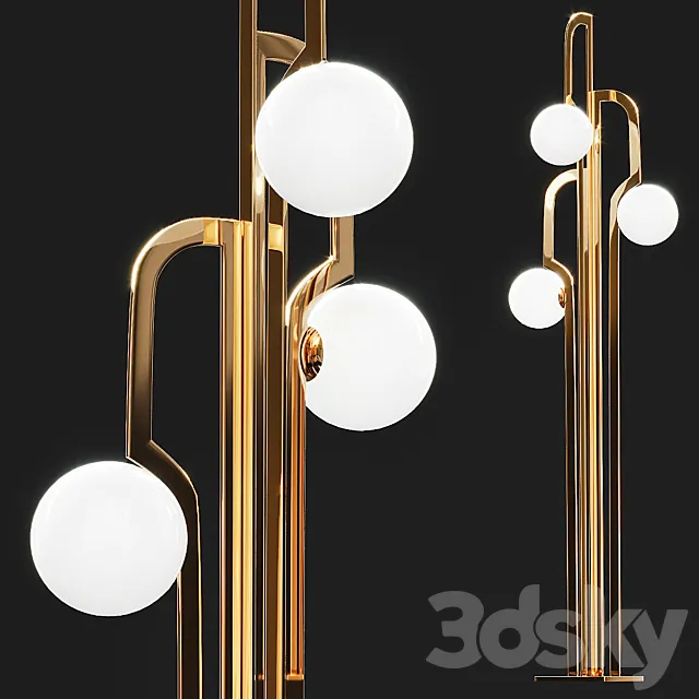 Faust floor lamp 3D Model