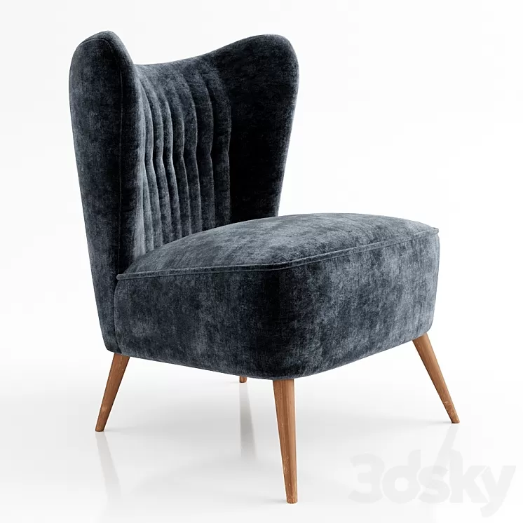 Fauteuil cocktail chair 3D Model