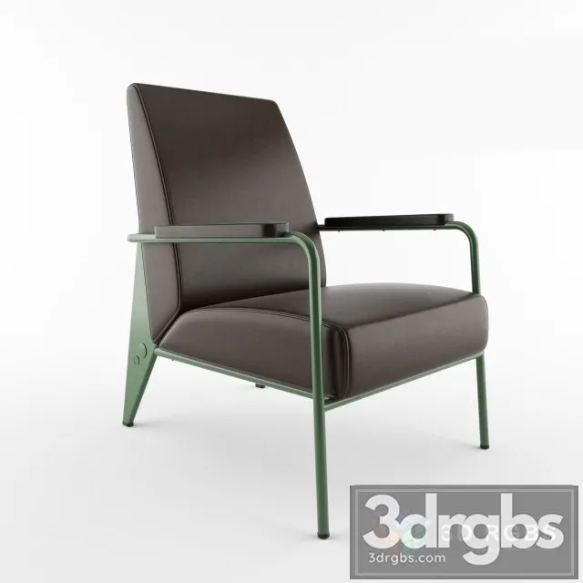 Fauteuil De Salon Armchair 3D Model Download