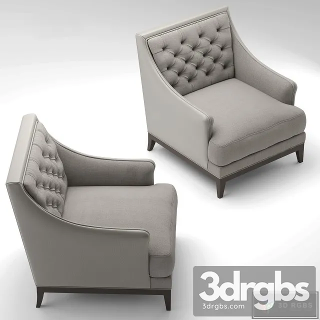 Fauteuil Epoq Roche Bobois 3D Model Download