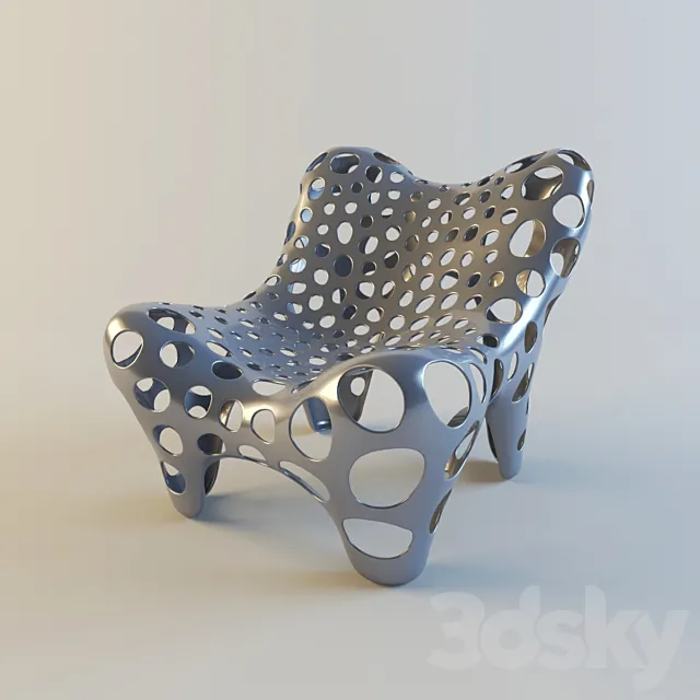 Fauteuil II Armchair 3D Model