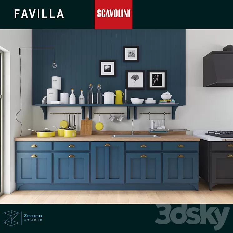Favilla Kit 3D Model Favilla Kit 3D Model